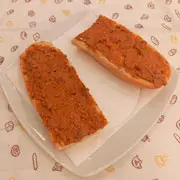 Tostada con base de Cachuela